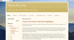 Desktop Screenshot of jamesmlang.com